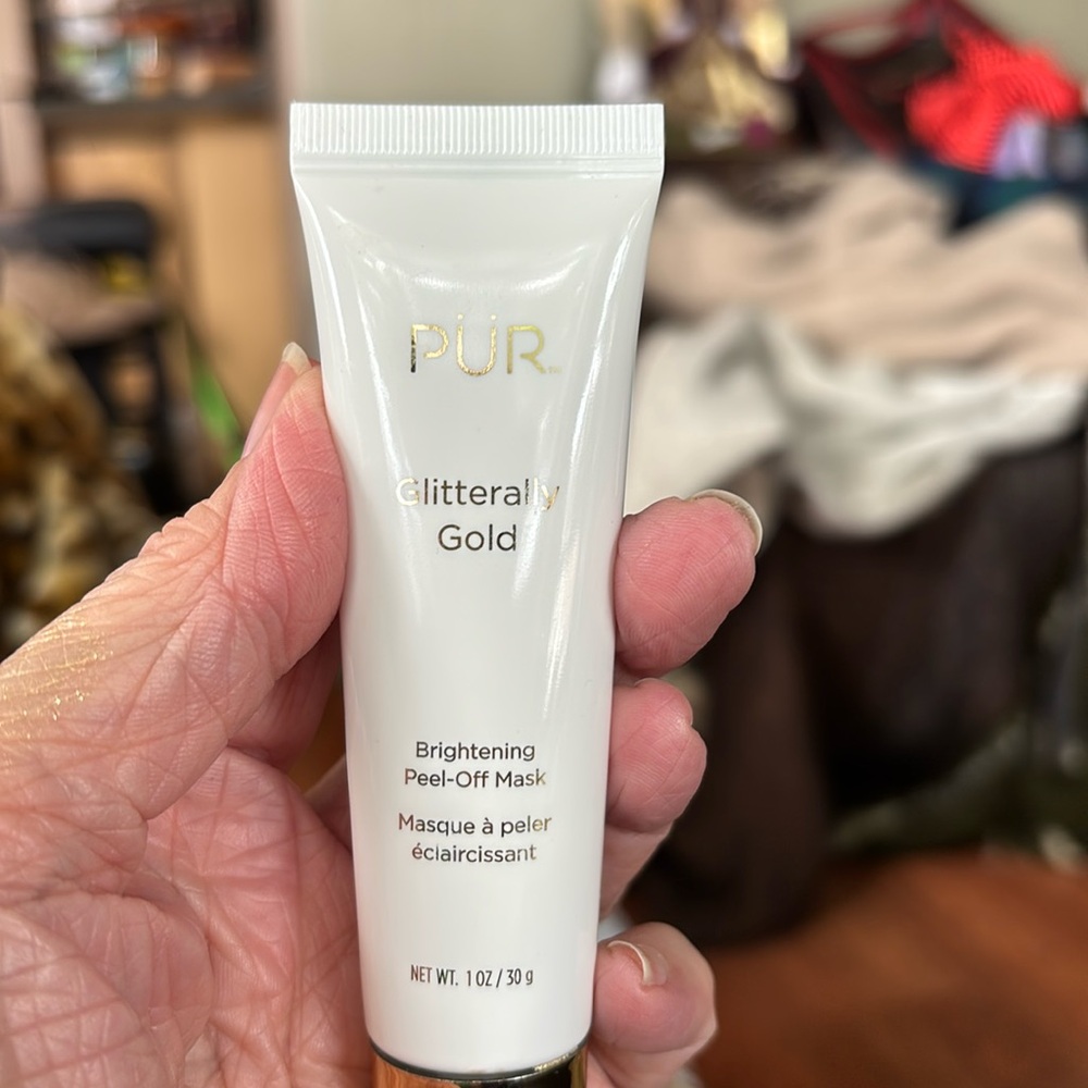 PUR Glitterally Gold Brightening Peel Off Mask
